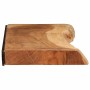 Estantes de pared 2 unidades 100x20x3,5 cm madera maciza acacia en Estanterías | Comprar online en Foru.es