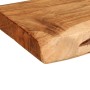 Estantes de pared 2 unidades 100x20x3,5 cm madera maciza acacia en Estanterías | Comprar online en Foru.es