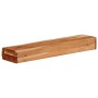 Estantes de pared 2 unidades 60x17x8 cm madera maciza acacia en Estanterías | Comprar online en Foru.es