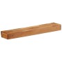 Estantes de pared 2 unidades 80x17x8 cm madera maciza acacia en Estanterías | Comprar online en Foru.es