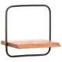 Estantes de pared 5 unidades madera maciza acacia en Estanterías | Comprar online en Foru.es
