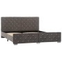 Estructura de cama de terciopelo gris 160x200 cm de vidaXL, Camas y somieres - Ref: Foro24-286833, Precio: 379,60 €, Descuent...