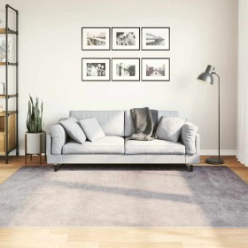 Alfombra lavable antideslizante gris 150x230 cm en Alfombras | Comprar online en Foru.es