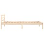 Estructura de cama de madera maciza de pino 90x200 cm de vidaXL, Camas y somieres - Ref: Foro24-810415, Precio: 67,22 €, Desc...