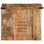 Mesa de centro con cajones madera maciza de mango 50x50x40 cm en Mesas de centro | Comprar online en Foru.es