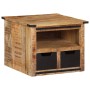 Mesa de centro con cajones madera maciza de mango 50x50x40 cm en Mesas de centro | Comprar online en Foru.es