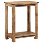 Mesa consola de madera maciza de mango 60x35x75 cm en Mesas auxiliares | Comprar online en Foru.es