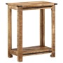 Mesa consola de madera maciza de mango 60x35x75 cm en Mesas auxiliares | Comprar online en Foru.es