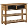 Mesa consola de madera maciza de mango 100x35x75 cm en Mesas auxiliares | Comprar online en Foru.es