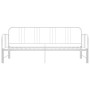 Estructura de sofá cama extraíble de metal blanco 90x200 cm de vidaXL, Camas y somieres - Ref: Foro24-324753, Precio: 149,45 ...