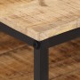 Mesa de centro de madera maciza de mango rugosa 100x50x35 cm en Mesas de centro | Comprar online en Foru.es