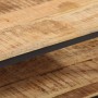 Mesa de centro de madera maciza de mango rugosa 100x50x35 cm en Mesas de centro | Comprar online en Foru.es