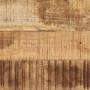Mesa de centro de madera maciza de mango rugosa 100x50x35 cm en Mesas de centro | Comprar online en Foru.es