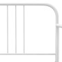 Estructura de sofá cama extraíble de metal blanco 90x200 cm de vidaXL, Camas y somieres - Ref: Foro24-324753, Precio: 149,45 ...