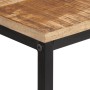 Mesa consola madera maciza de mango rugosa 100x35x70 cm en Mesas auxiliares | Comprar online en Foru.es