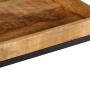 Mesa lateral Marrón 45 x 45 x 45 cm Madera de mango maciza en Mesas auxiliares | Comprar online en Foru.es