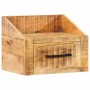 Armario de Noche Marrón 40 x 30 x 30 cm Madera de mango maciza en Estanterías | Comprar online en Foru.es