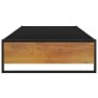 Estructura de cama de metal negra 100x200 cm de vidaXL, Camas y somieres - Ref: Foro24-324814, Precio: 132,76 €, Descuento: %