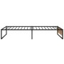 Estructura de cama de metal negra 100x200 cm de vidaXL, Camas y somieres - Ref: Foro24-324814, Precio: 132,76 €, Descuento: %