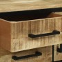 Mesa Consola Marrón 100 x 35 x 70 cm madera maciza de mango en Mesas auxiliares | Comprar online en Foru.es
