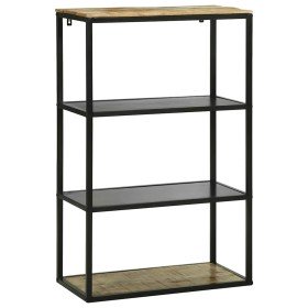 Estantería 70 x 35 x 110 cm Madera maciza de Mango en Librerías y estanterías | Comprar online en Foru.es
