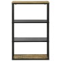 Estantería 70 x 35 x 110 cm Madera maciza de Mango en Librerías y estanterías | Comprar online en Foru.es