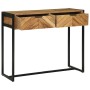 Mesa Consola Marrón 90 x 35 x 75 cm Madera de Acacia Sólida en Mesas auxiliares | Comprar online en Foru.es