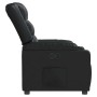 Sillón reclinable de cuero sintético negro en Sillones | Comprar online en Foru.es