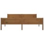 Estructura de cama madera maciza pino marrón miel 180x200 cm de vidaXL, Camas y somieres - Ref: Foro24-322115, Precio: 158,70...