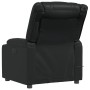 Sillón de masaje reclinable cuero sintético negro en Sillones | Comprar online en Foru.es