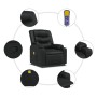 Sillón de masaje reclinable cuero sintético negro en Sillones | Comprar online en Foru.es