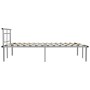 Estructura de cama de metal gris 160x200 cm de vidaXL, Camas y somieres - Ref: Foro24-324834, Precio: 106,98 €, Descuento: %