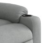 Sillón reclinable de tela gris claro en Sillones | Comprar online en Foru.es