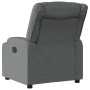 Sillón reclinable de tela gris oscuro en Sillones | Comprar online en Foru.es