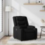 Sillón reclinable de tela negro en Sillones | Comprar online en Foru.es