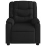 Sillón reclinable de tela negro en Sillones | Comprar online en Foru.es