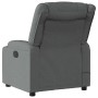 Sillón de masaje reclinable de tela gris oscuro en Sillones | Comprar online en Foru.es