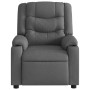 Sillón de masaje reclinable de tela gris oscuro en Sillones | Comprar online en Foru.es
