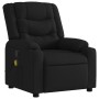 Sillón reclinable de masaje de tela negro en Sillones | Comprar online en Foru.es