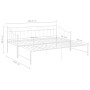 Estructura de sofá cama extraíble de metal blanco 90x200 cm de vidaXL, Camas y somieres - Ref: Foro24-324777, Precio: 182,52 ...