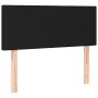 Cama box spring con colchón LED tela negro 80x200 cm de vidaXL, Camas y somieres - Ref: Foro24-3132951, Precio: 271,69 €, Des...