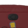 Sillón de masaje reclinable cuero sintético rojo tinto en Sillones | Comprar online en Foru.es