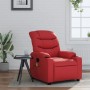 Sillón de masaje reclinable cuero sintético rojo en Sillones | Comprar online en Foru.es