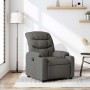 Sillón reclinable de tela gris oscuro en Sillones | Comprar online en Foru.es