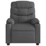 Sillón reclinable de tela gris oscuro en Sillones | Comprar online en Foru.es