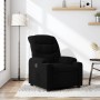 Sillón reclinable de tela negro en Sillones | Comprar online en Foru.es