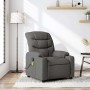 Sillón de masaje reclinable de tela gris oscuro en Sillones | Comprar online en Foru.es