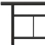 Estructura de cama de metal negro 200x200 cm de vidaXL, Camas y somieres - Ref: Foro24-324838, Precio: 102,16 €, Descuento: %