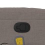 Sillón de masaje reclinable de tela gris taupé en Sillones | Comprar online en Foru.es