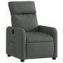 Sillón reclinable de tela gris oscuro en Sillones | Comprar online en Foru.es